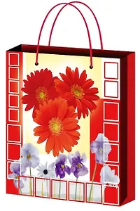 Пакет подарочный бумажный А4 26,4*32,7 LUX, ламинат, муж.тематика, 003 L, МегаМАГ