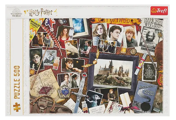Пазл Harry Potter Воспоминания о Хогвартсе (Hogwart Memories), 500 деталей. 48 x 34 см. 3048868 — 3