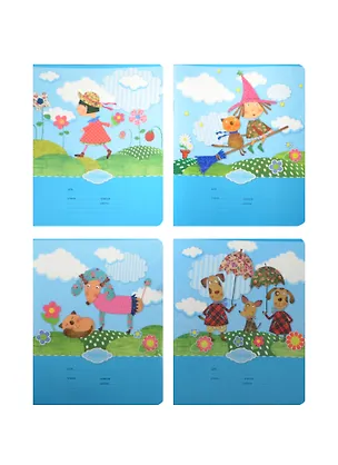 Тетрадь в узкую линейку BG, "Сказочные герои", 12 листов, в ассортименте 237785