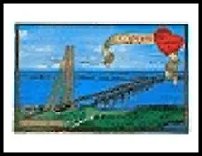 ГС магнит полимер Сургут Мост через р. Обь 8*5,5 см 491229