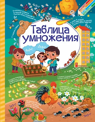 Книга Таблица умножения (Инна Максимова, Людмила Доманская)