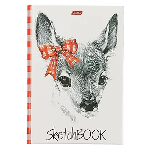 Скетчбук «Оленёнок», 80 листов, А6