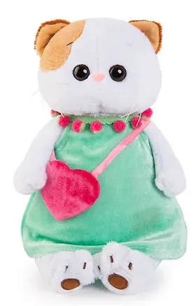 Игрушка мягкая Budi Basa, Ли-Ли в мятном платье с розовой сумочкой 27см 2585761