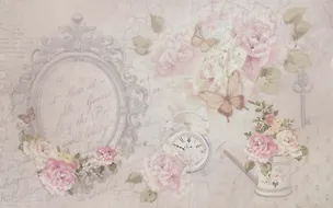 Рисовая бумага для декупажа "Винтажная рама" 2924041