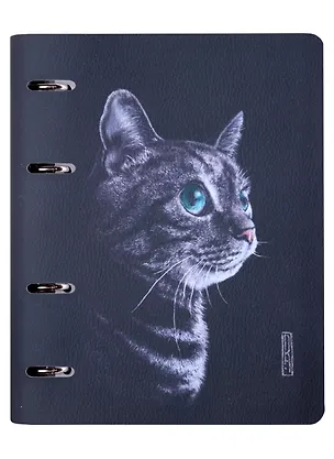 Тетрадь на кольцах «Art line. 7» 120 листов в клетку, А5, сменный блок - Listoff 2973060