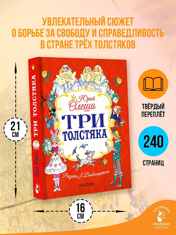 Книга Три толстяка (Юрий Олеша) — 7