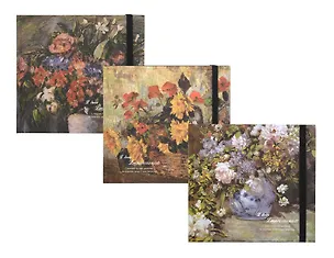 Скетчбук 230*220 50л "Импрессионизм" 160г/м2, тверд.обл., резинка, ассорти 3134496