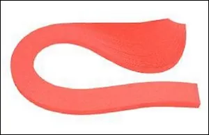 ФРИДЕКОР Бумага для квиллинга полоски 3 мм. 80гр. цв. ЯРКО-КОРАЛЛОВЫЙ, №250