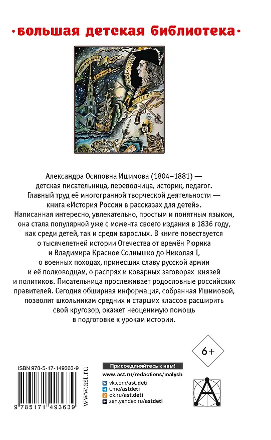 Книга История России в рассказах для детей (Александра Ишимова) — 2