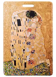 Чехол для карточек Густав Климт Поцелуй