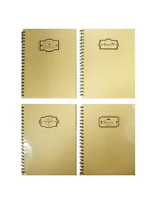 Книга для записей А4 120л "Taste" с шильдом, спираль, ассорти, Haich