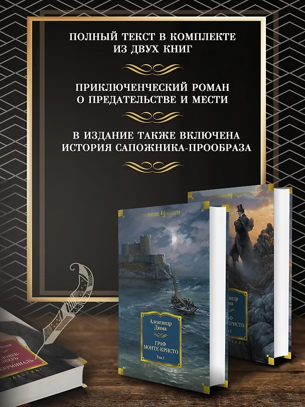 Книга Граф Монте-Кристо (в 2-х томах) (комплект) (Александр Дюма (отец)) — 5