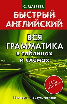 Книга Анг.БыстрАнгл.Вся грамматика (Сергей Матвеев)