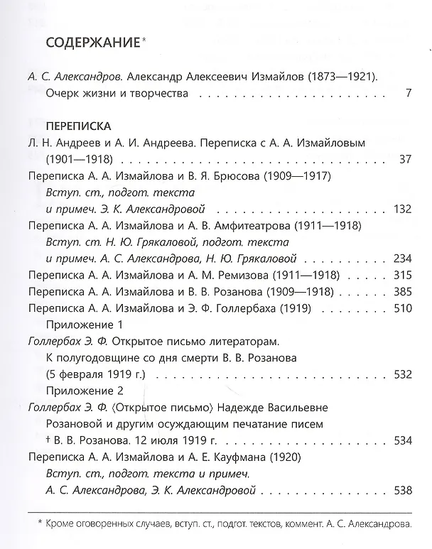 Книга А.А. Измайлов. Переписка с современниками () — 2
