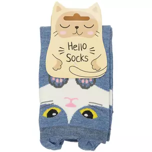 Носки Hello Socks Котики (высокие) (36-39) (текстиль) (12-31672-CT1) — 2768778 — 1