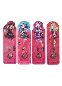 Закладки для книг 05шт Ever After High, магнитно-пластиковые, ассорти, блистер, подвес
