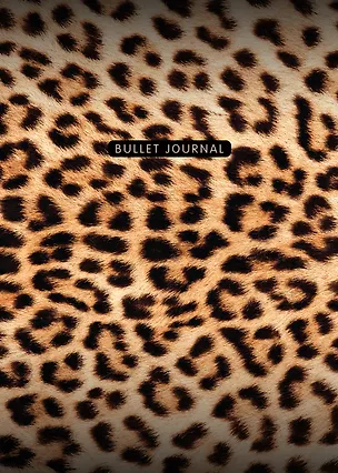 Блокнот в точку: Bullet Journal (леопард, 120 c., пружина) 3106587
