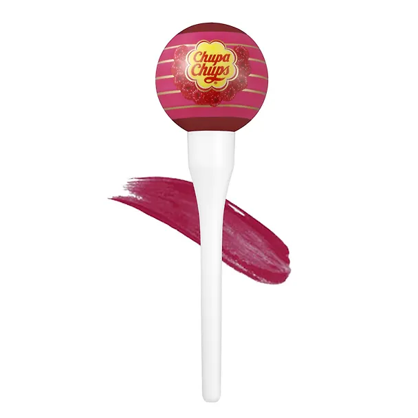 Chupa Chups Жидкая помада-тинт в оттенке Raspberry (12,7г) (310351) 3128079 — 1