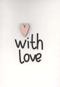 Открытка "With love"