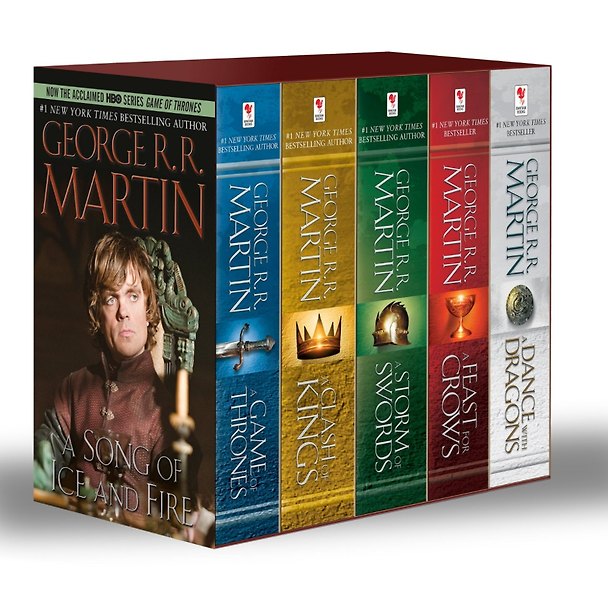 Книга George R. R. Martins a Game of Thrones 5-Book Boxed Set (Song of Ice and Fire Series) (Джордж Р.Р. Мартин) — 1