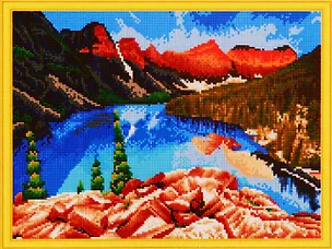 Алмазная мозаика ТМ Рыжий Кот (класс.) 40х50см (35цв) Природа Канады AC4036 2798173