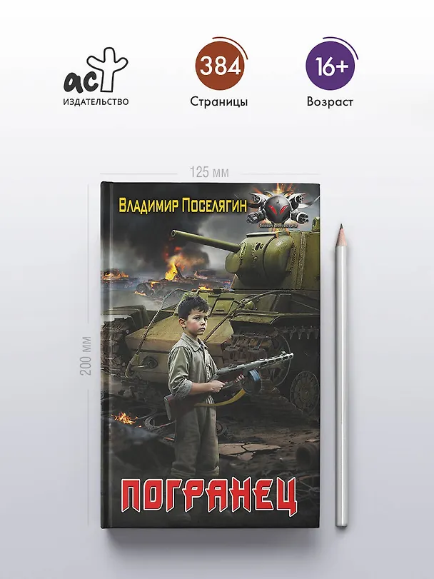 Книга Погранец (Владимир Поселягин) — 5