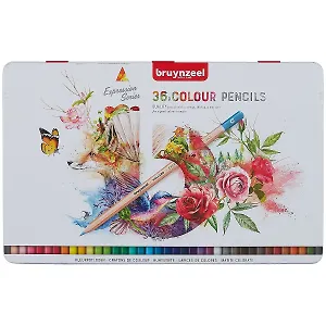 Карандаши цветные 36цв "Expression Colour" металл.кор.
