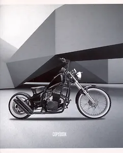 Тетрадь в клетку Listoff, "Мотогонка", 48 листов, в ассортименте