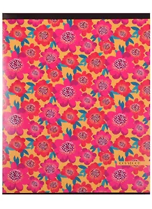 Тетрадь в клетку Unnika, "Красочная графика (цветы)", 48 листов, в ассортименте