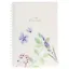 Тетрадь 80 листов, клетка, "Natural blue flowers" — 3103539 — 1