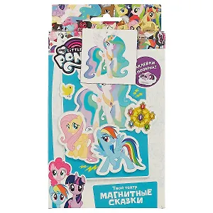 Игра, ORIGAMI Твой театр Магнитные сказки Пони Вид 1 + наклейки 04405