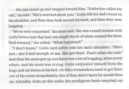 Книга Abundance of Katherines (Джон Грин) — 4