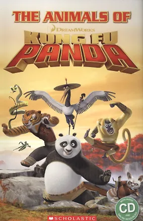 Книга The animals of kung fu panda Starter lv. (+ CD) (мPopELTRead) ()