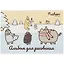 Альбом для рисования «Pusheen» Academy Style А4, 40 листов, склейка, в ассортименте — 259754 — 1