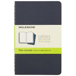 Набор книг для записей Moleskin Cahier Journal Pocket, 3 штуки, мягкая обложка, 32 листа, А6