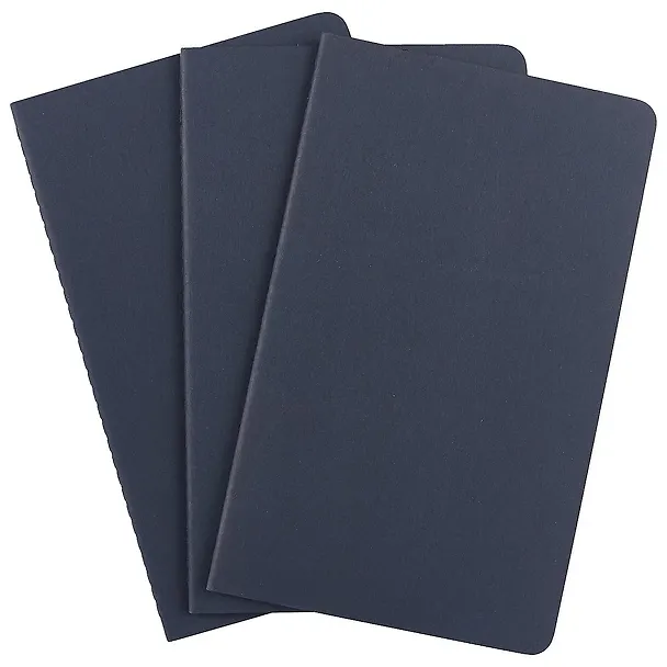 Набор книг для записей Moleskin Cahier Journal Pocket, 3 штуки, мягкая обложка, 32 листа, А6 242486 — 3