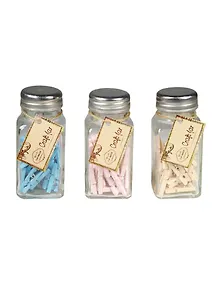 Прищепки ассорти в стекл. банке с тэгом (S20487525)