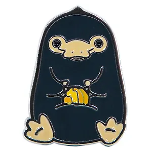 Значок Фантастические твари Нюхлер (металл) (3х2,5) (PIN027)