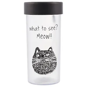 Бутылка с подвесом Коты 360мл (пластик) 12-07306-3718-maowang