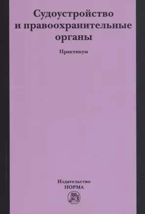 Судоустройство и правоохранительные органы. Практикум — 2763208 — 1