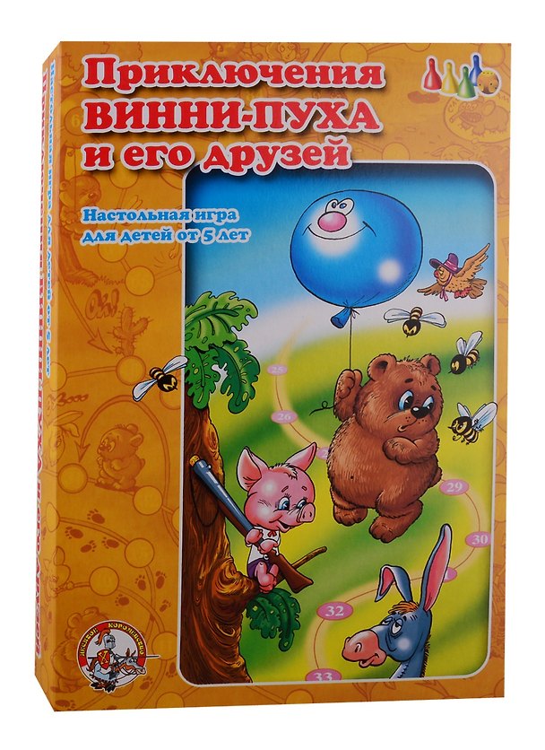 Игра настольная Ходилка Приключения Винни-Пуха и его друзей 2193873 — 1