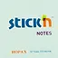 Блок для записей Stick`n Neon notes, голубой, 7.6 х 7.6 см — 215192 — 2