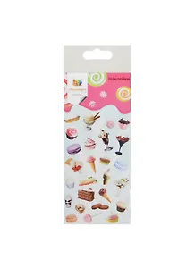 Набор для творчества, ЛИПЛЯНДИЯ, Наклейки многоразовые, Десерты 0105/20105