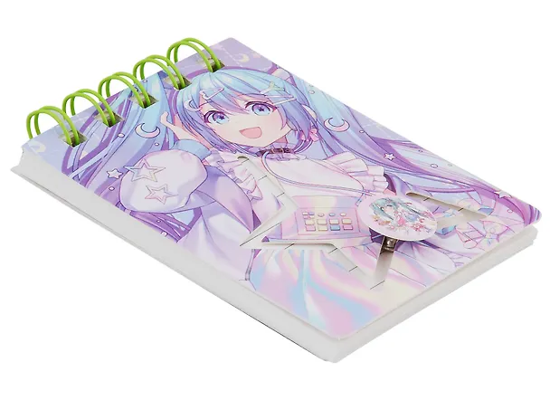 Блокнот А7 70л лин. "Anime girls" спираль, карт.обл., ассорти, инд.уп. 2947699 — 2