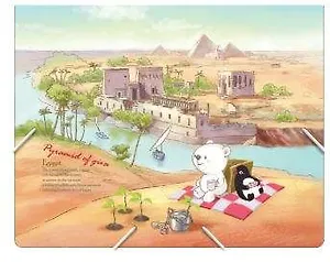 Папка пластиковая на резинке А4 Comix TRAVELLING Египет