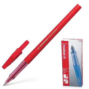 Ручка шариковая Stabilo, Liner, красная