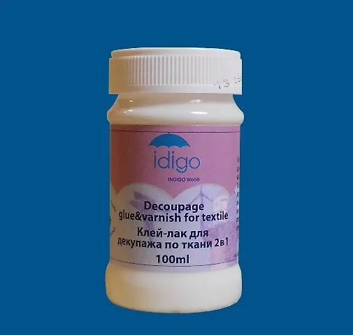IDIGO клей-лак для декупажа для текстиля 100мл dd0645 2363272 — 1