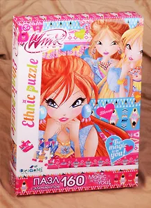 Пазл 160А 02805 Винкс Ethnic Этнические узоры (3+) (коробка) (Origami)