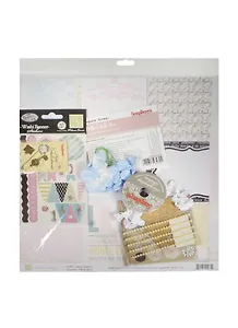 Набор для скрапбукинга (скрапкит) Облака