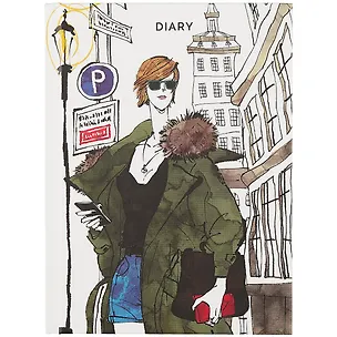 Ежедневник недат. А6 112л "In the city" 7БЦ, мат.лам, офсет 261107